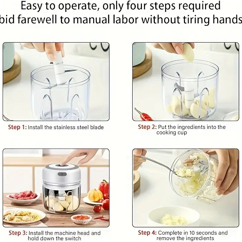 Electric Vegetable Chopper 💫50% OFF SALE🔥