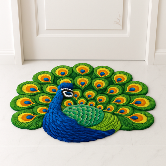 3D Peacock Mat ✨
